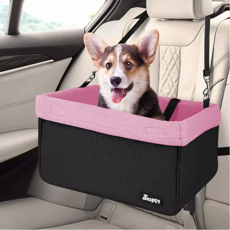 Dog Booster Seat with Seatbelt