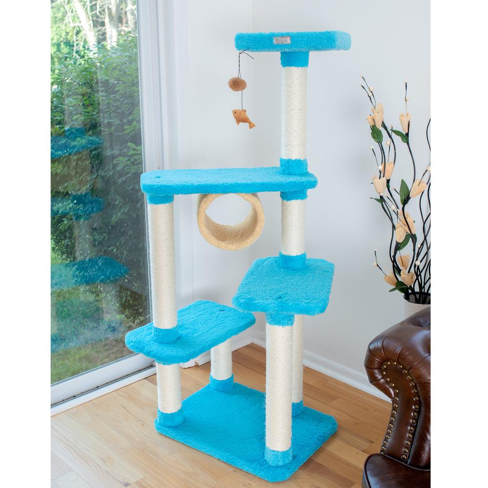 61" Blue Cat Tower
