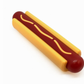 Hot Dog Ultra Durable Nylon Dog Chew Toy for Aggressive Chewers