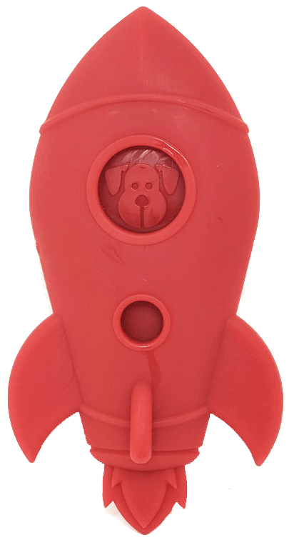 Spotnik Rocketship Chew Toy for Aggressive Chewers
