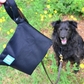 Black Dog Poop Bag Holder
