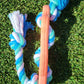 Rubber Chew Toy with Tug Rope