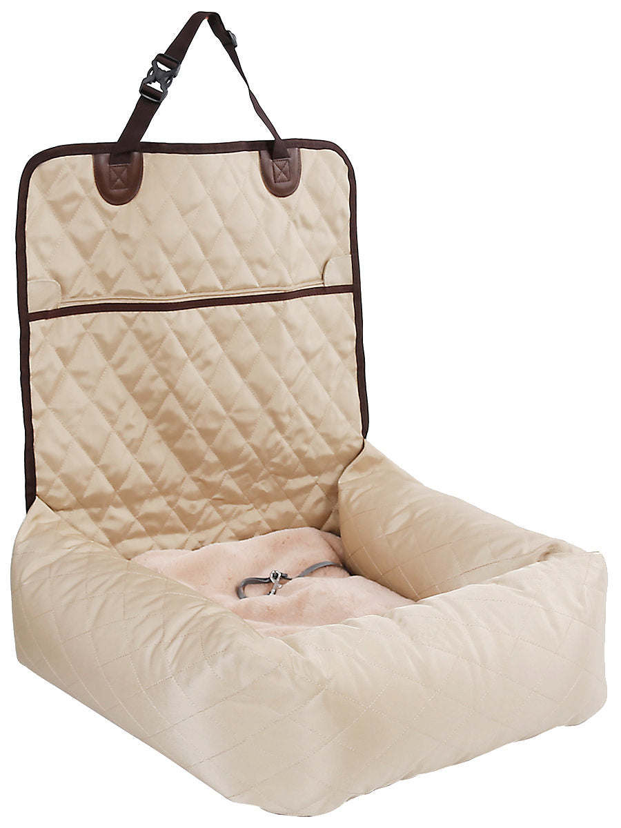 Dual Converting Travel Safety Carseat and Pet Bed