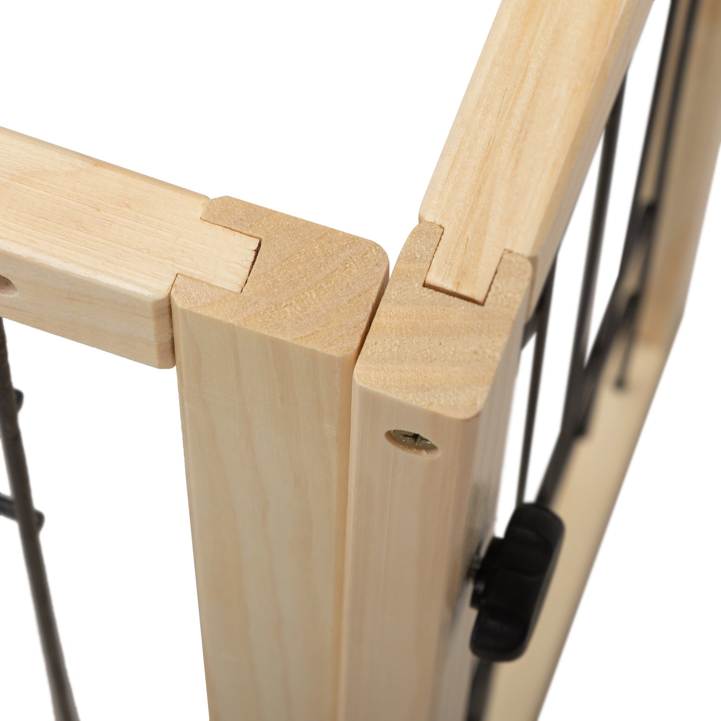 Freestanding Adjustable Wood Gate