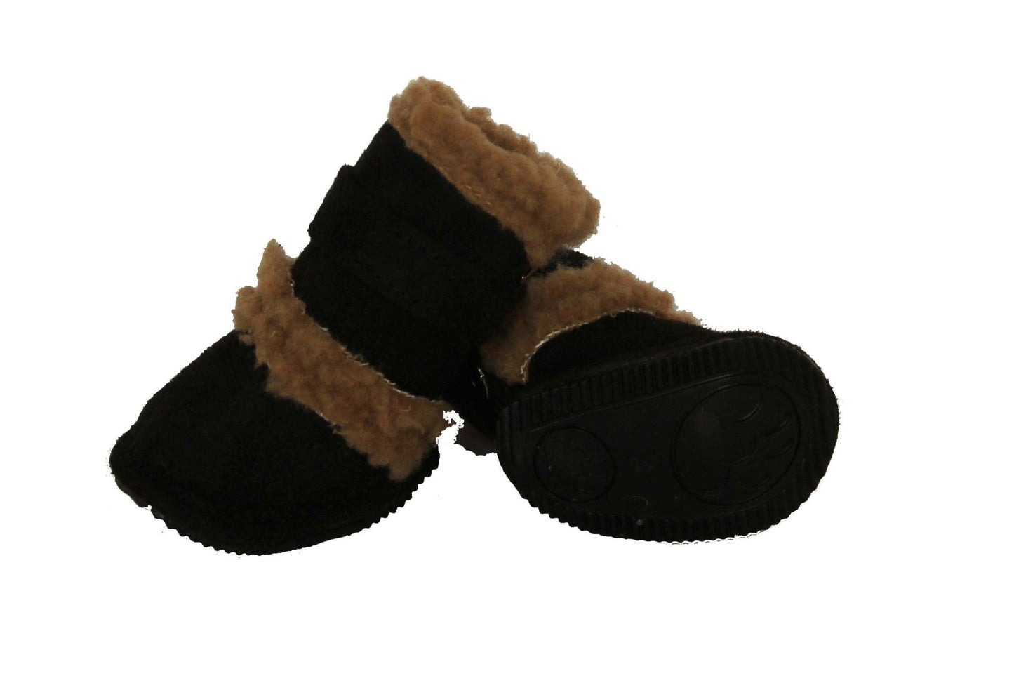 Suede & Sherpa Dog Boots
