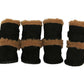 Suede & Sherpa Dog Boots