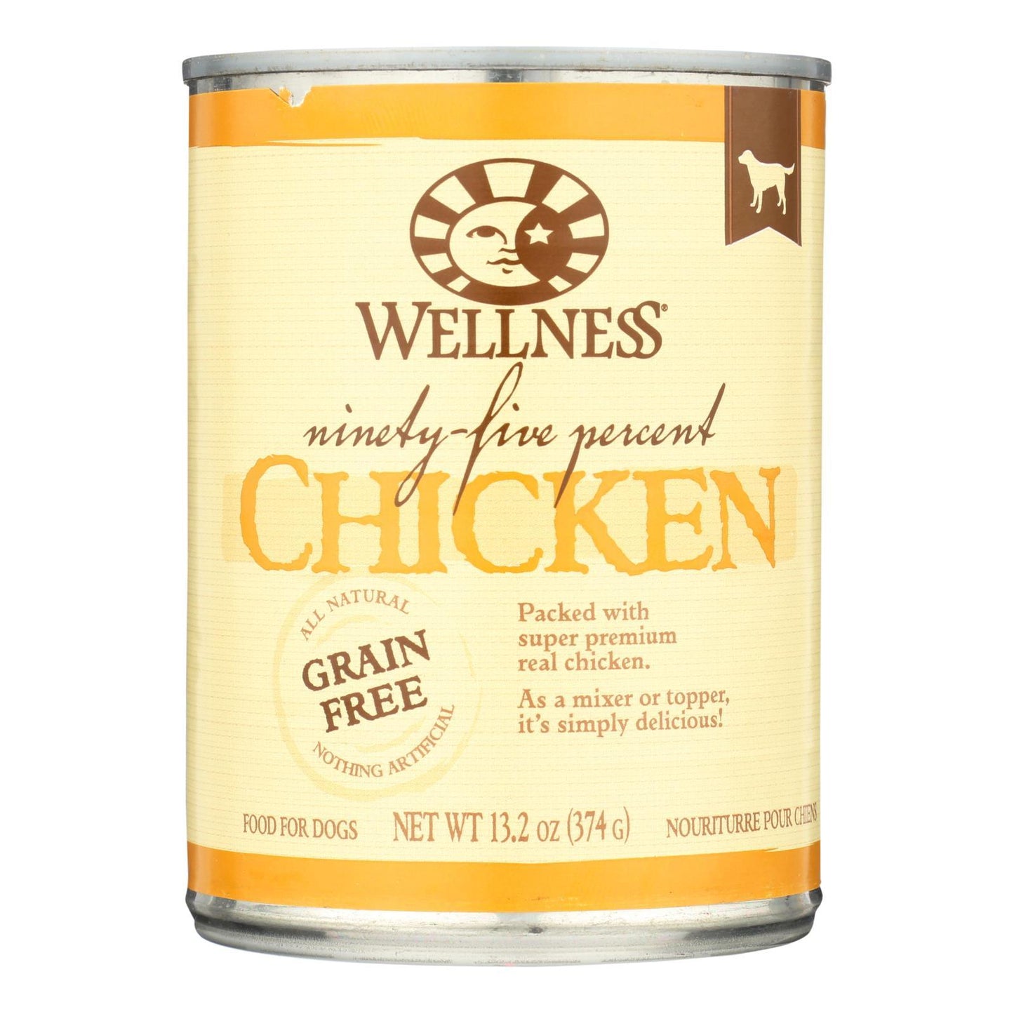 Wellness Wet Dog Food - Chicken - Case of 12