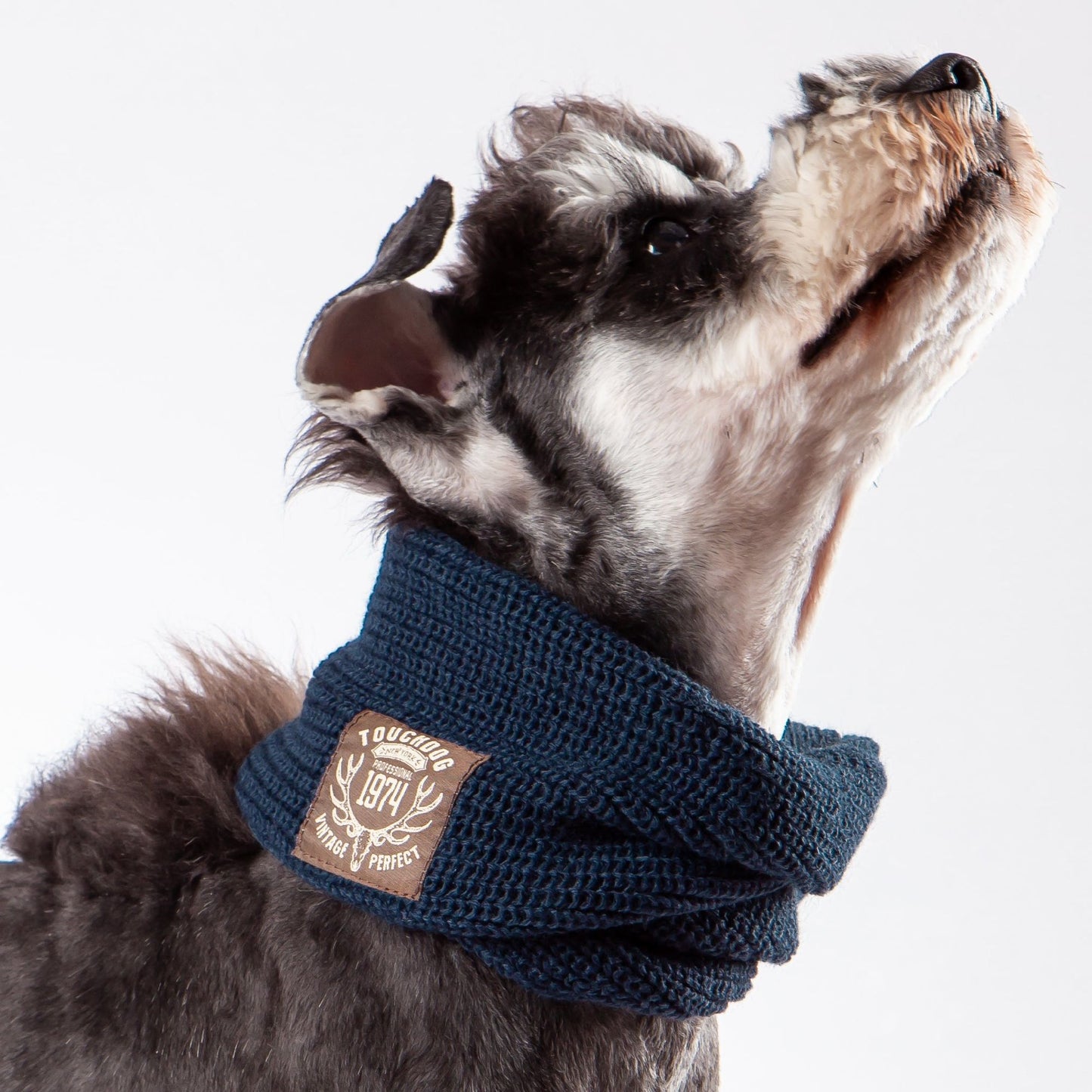 Touchdog Heavy Knitted Winter Dog Scarf