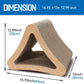 3-Sided Triangle Scratching Post