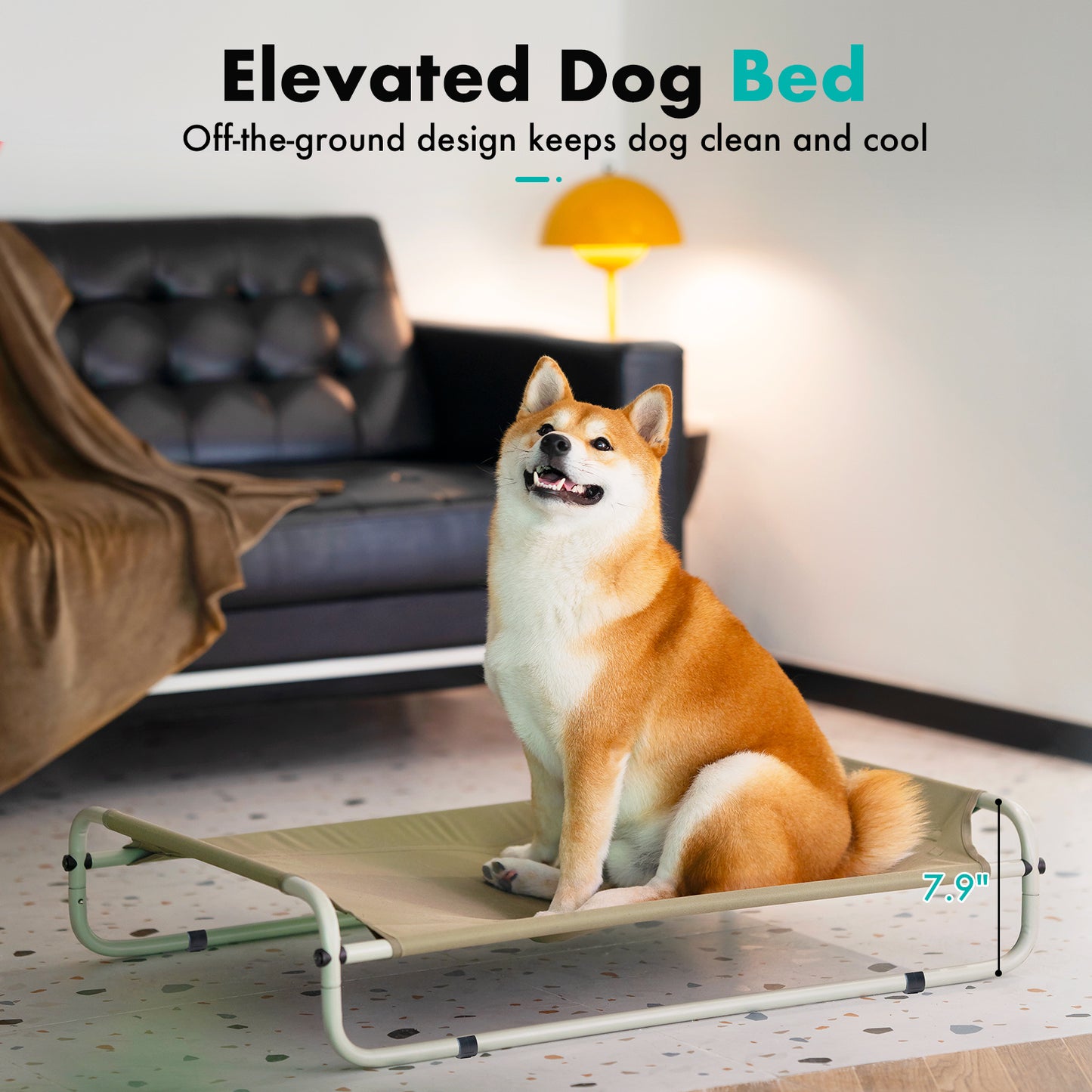 35" Elevated Pet Bed